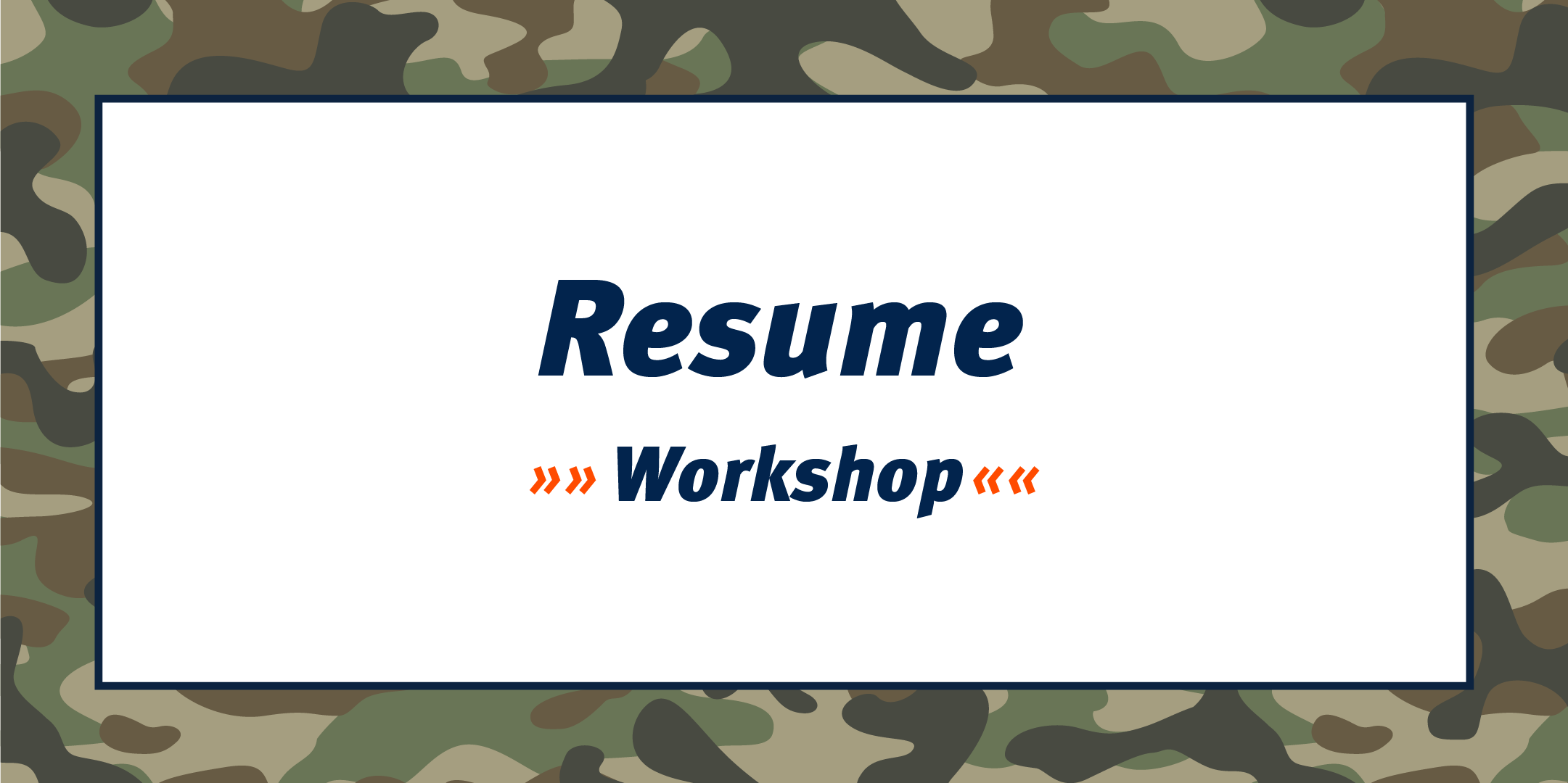 Resume Workshop