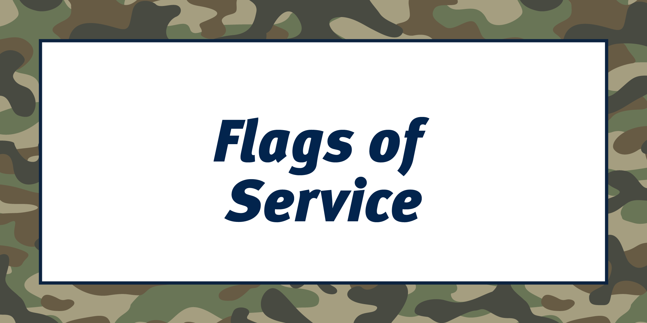 Flags Of Service